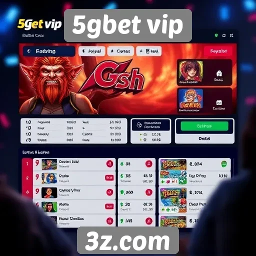 Estudo sobre a interface do usuário do 5gbet vip